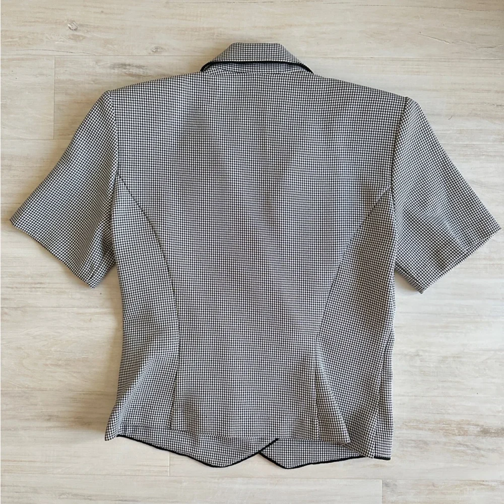 NWOT Vintage All that Jazz Gray Midi Skirt Set - Picture 4 of 7